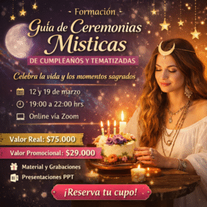 Formación Guía de Ceremonias Místicas de Cumpleaños y Tematizadas