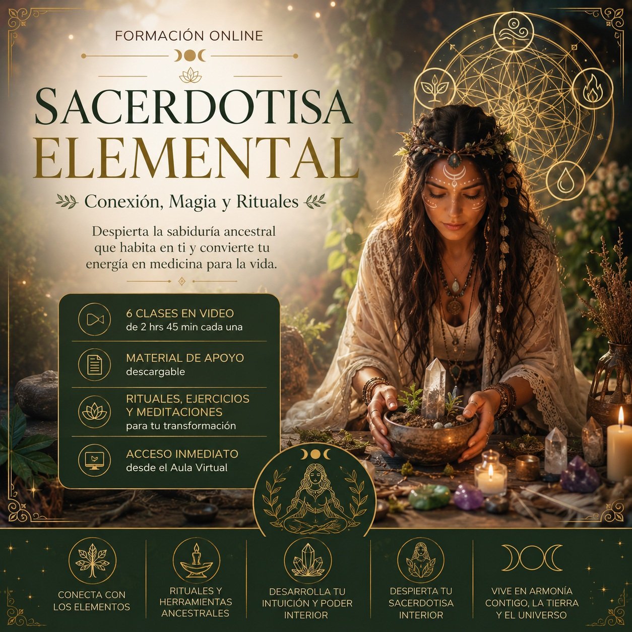 Formación Sacerdotisa Elemental